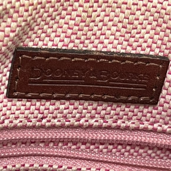 DOONEY & BOURKE Brown Pebble Leather Crossbody Bag - Picture 15 of 16